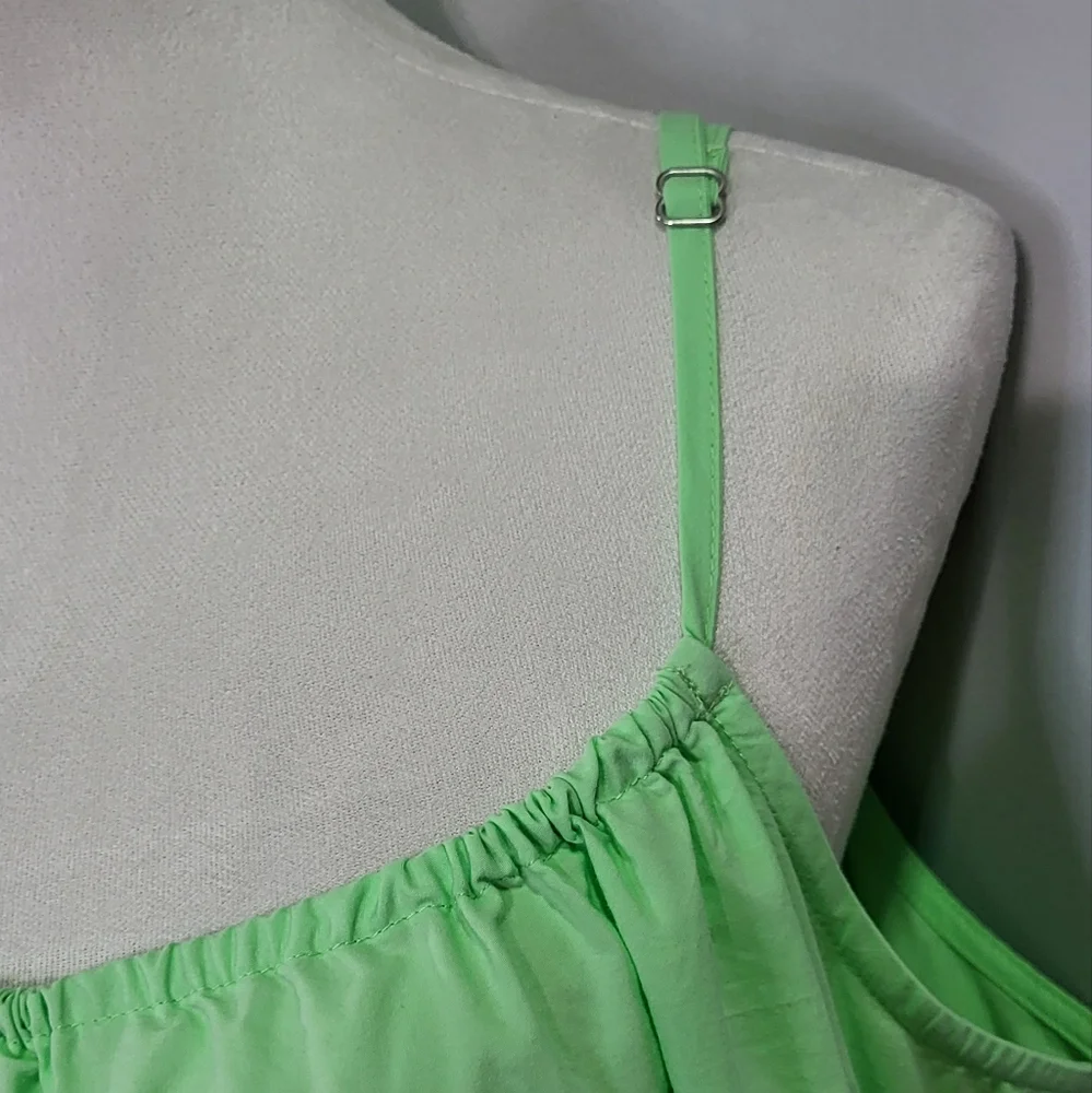 Women's Mint Green Tiered Sundress - Universal Thread - Picture 4 of 11